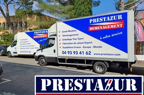 Déménageur Mougins, Cannes, Prestazur Déménagement