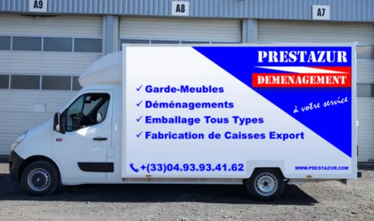 Un nouveau camion arrive, Cannes, Prestazur Déménagement